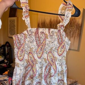 Floral Paisley Women's Top